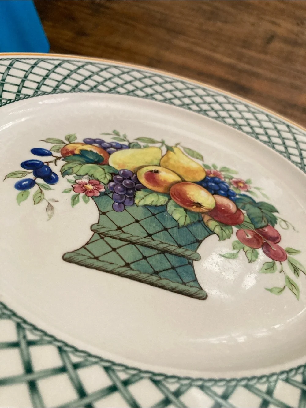 Villeroy and boch basket Dinner Plate -